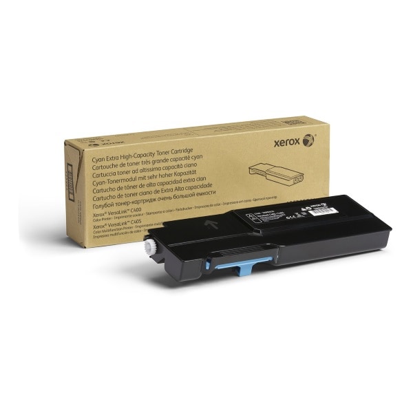 Xerox Cyan Toner Cartridge, 12900 Yield